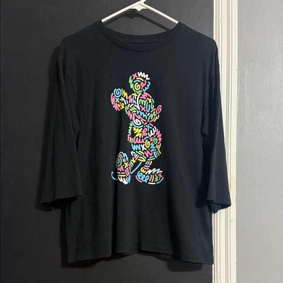 Uniqlo Tops - Uniqlo x Aries Moross Mickey Mouse Stretch Knit Graphic Tee Size: M